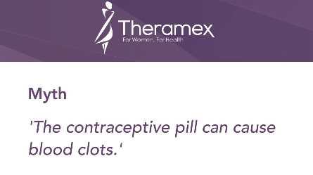 Can the contraceptive pill cause blood clots?